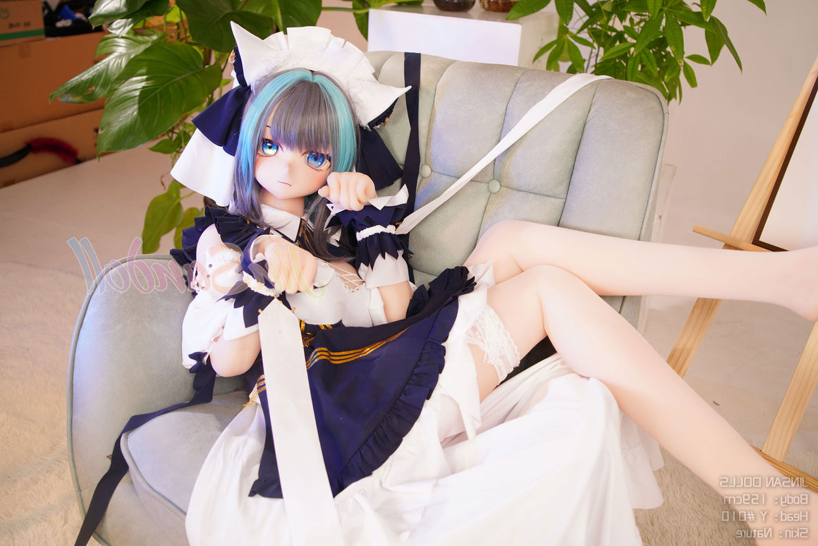 159cm/5ft2 B-cup Anime TPE Sex Doll with #Y010 Head WM