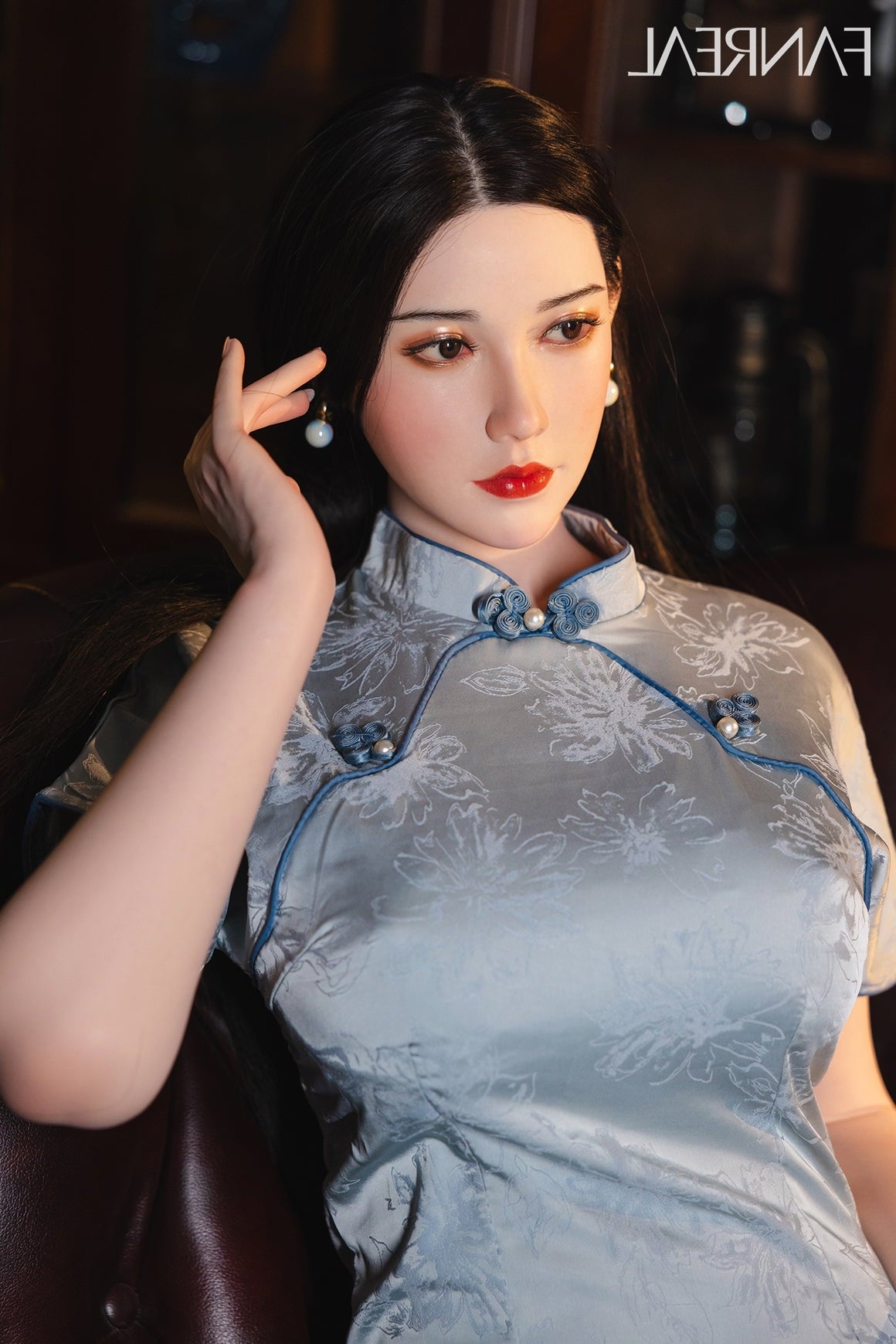 109cm/3ft7 F-cup Fair Skin Silicone Torso Sex Doll – Vivi Fanreal