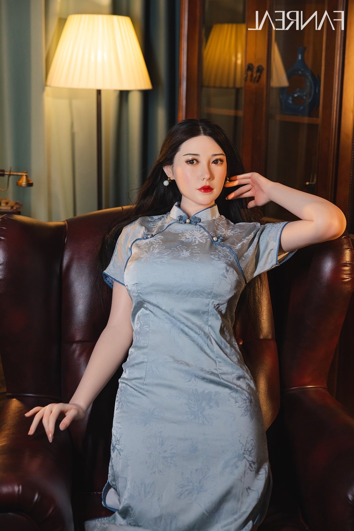 109cm/3ft7 F-cup Fair Skin Silicone Torso Sex Doll – Vivi Fanreal