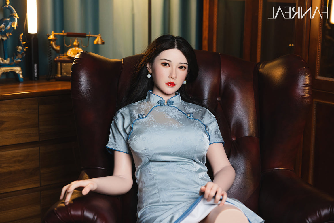 109cm/3ft7 F-cup Fair Skin Silicone Torso Sex Doll – Vivi Fanreal