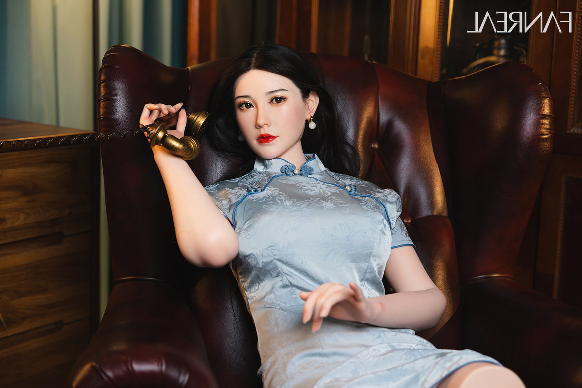 109cm/3ft7 F-cup Fair Skin Silicone Torso Sex Doll – Vivi Fanreal