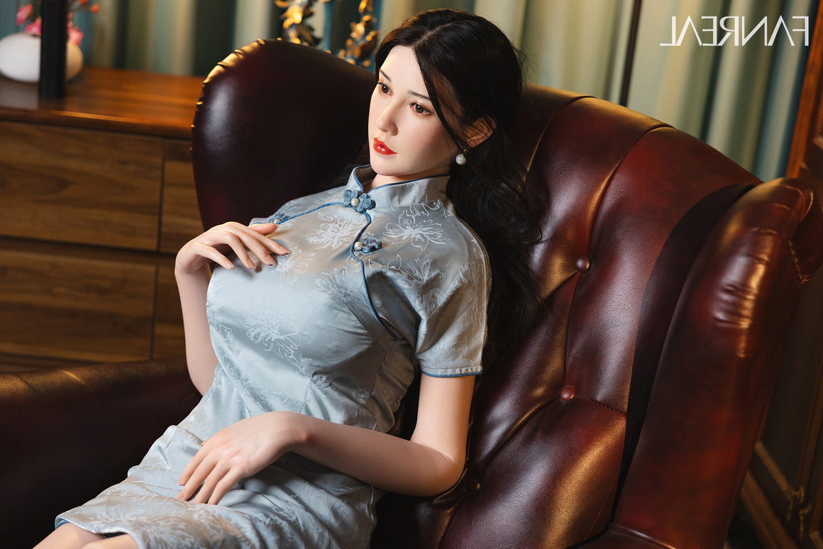 109cm/3ft7 F-cup Fair Skin Silicone Torso Sex Doll – Vivi Fanreal