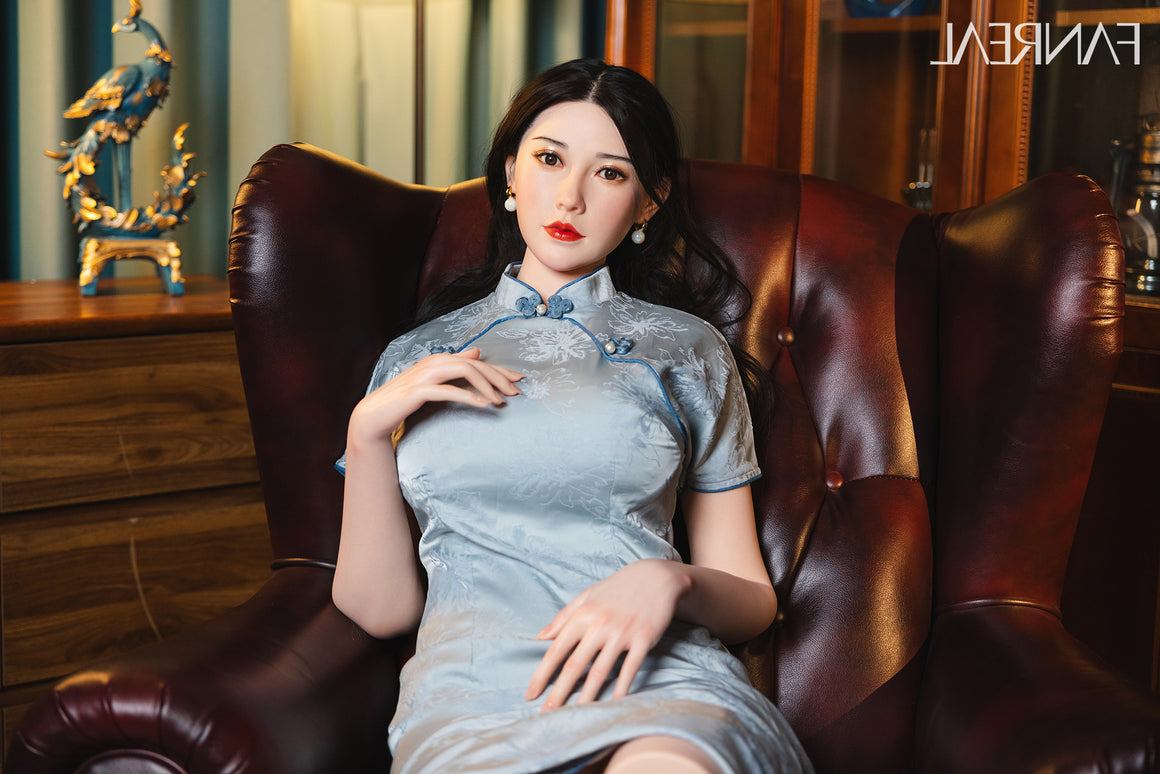 109cm/3ft7 F-cup Fair Skin Silicone Torso Sex Doll – Vivi Fanreal