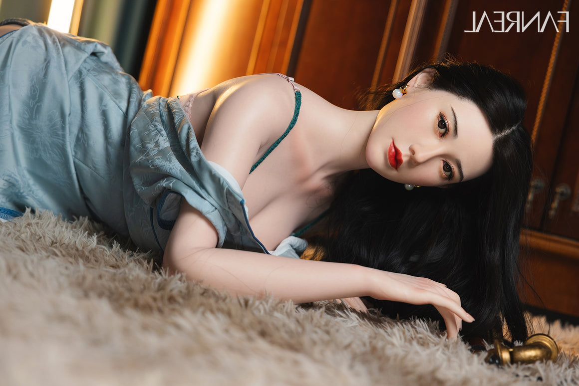 109cm/3ft7 F-cup Fair Skin Silicone Torso Sex Doll – Vivi Fanreal