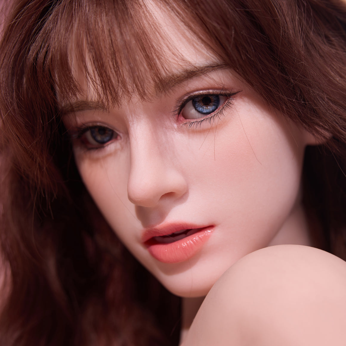 160cm/5ft3 D-cup Medium Breast Silicone Head Sex Doll - M12 JX