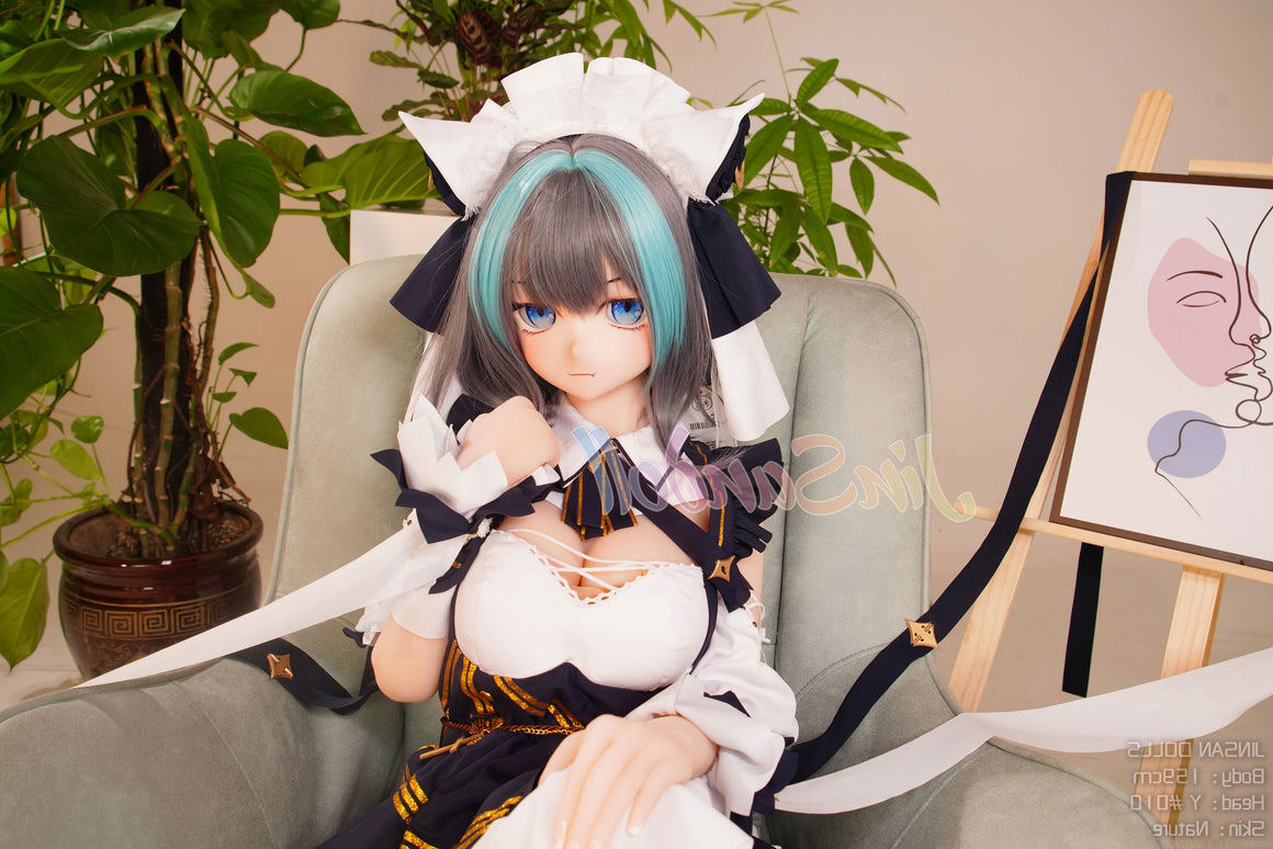 159cm/5ft2 B-cup Anime TPE Sex Doll with #Y010 Head WM
