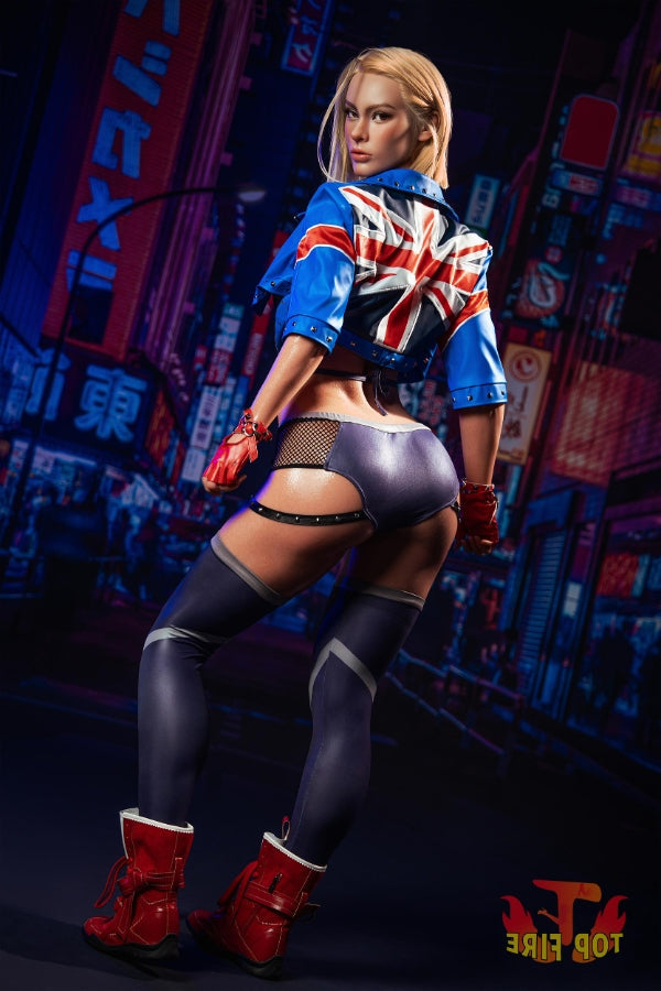 Us In Stock 176cm 5ft9 D Cup Blonde Full Silicone Sex Doll T43 810 Phoenix - D-cup Torso Top Fire