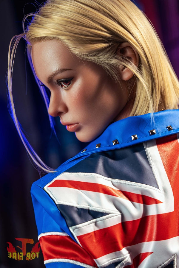 Us In Stock 176cm 5ft9 D Cup Blonde Full Silicone Sex Doll T43 810 Phoenix - D-cup Torso Top Fire