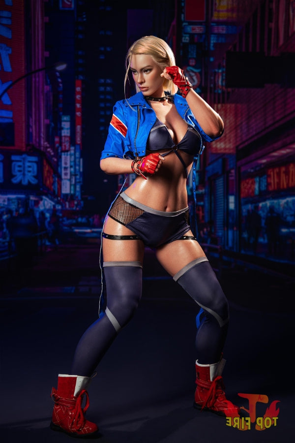 176cm/5ft9 D-Cup Blonde Full Silicone Sex Doll - T43-810-Phoenix Top Fire