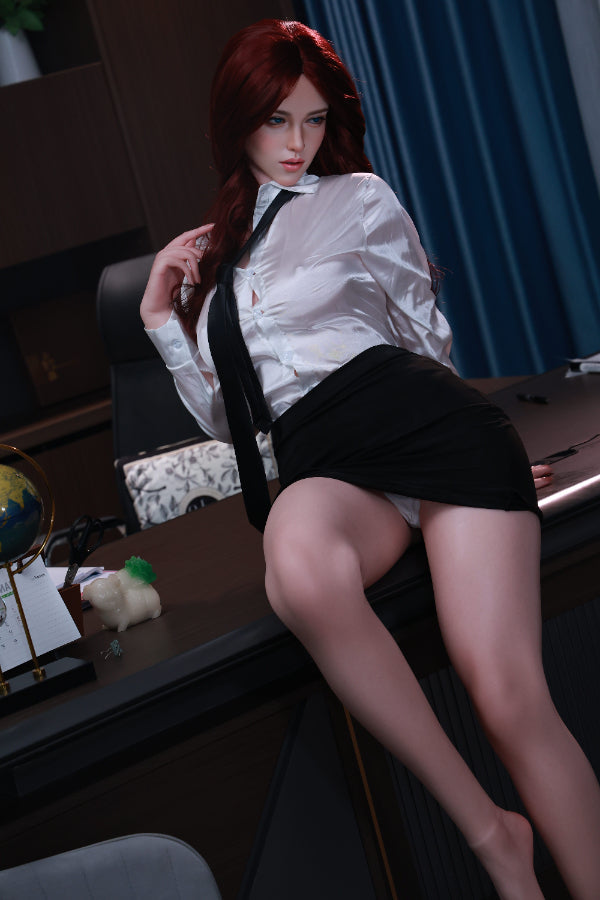 172cm 5ft8 B Cup Realistic Skin Texture Electronic Vibrating Vagina Silicone Sex Doll Elina - D-cup Torso Evas