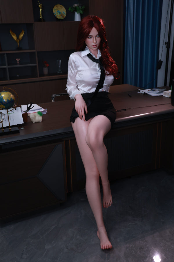 172cm 5ft8 B Cup Realistic Skin Texture Electronic Vibrating Vagina Silicone Sex Doll Elina - D-cup Torso Evas