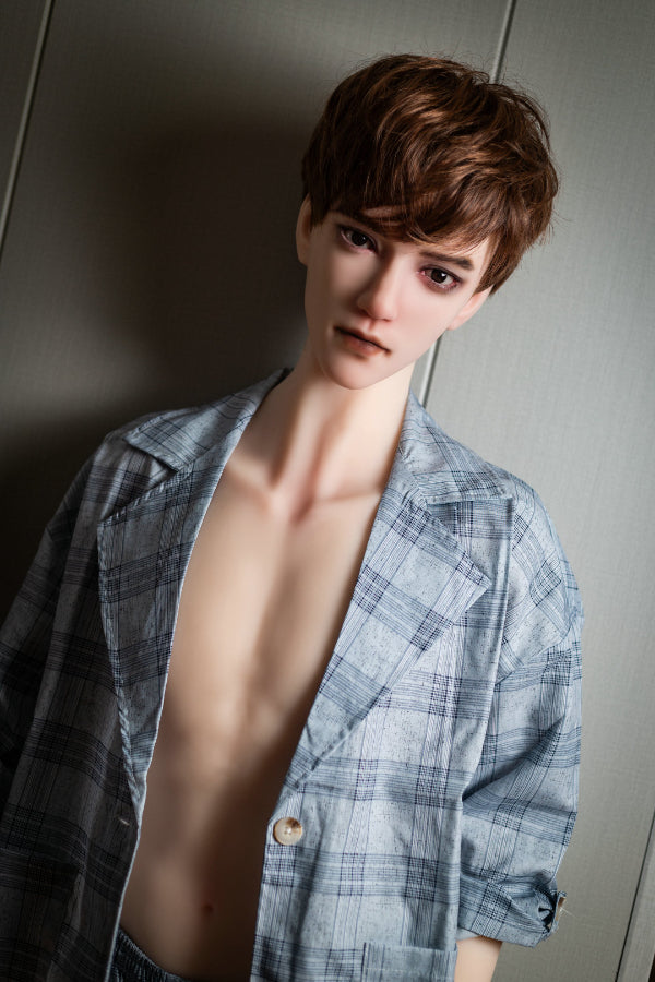 165cm/5ft5 Male Silicone Head Sex Doll - CHU QiTa