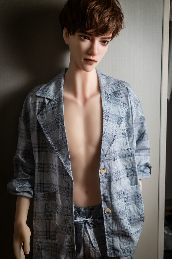 165cm/5ft5 Male Silicone Head Sex Doll - CHU QiTa