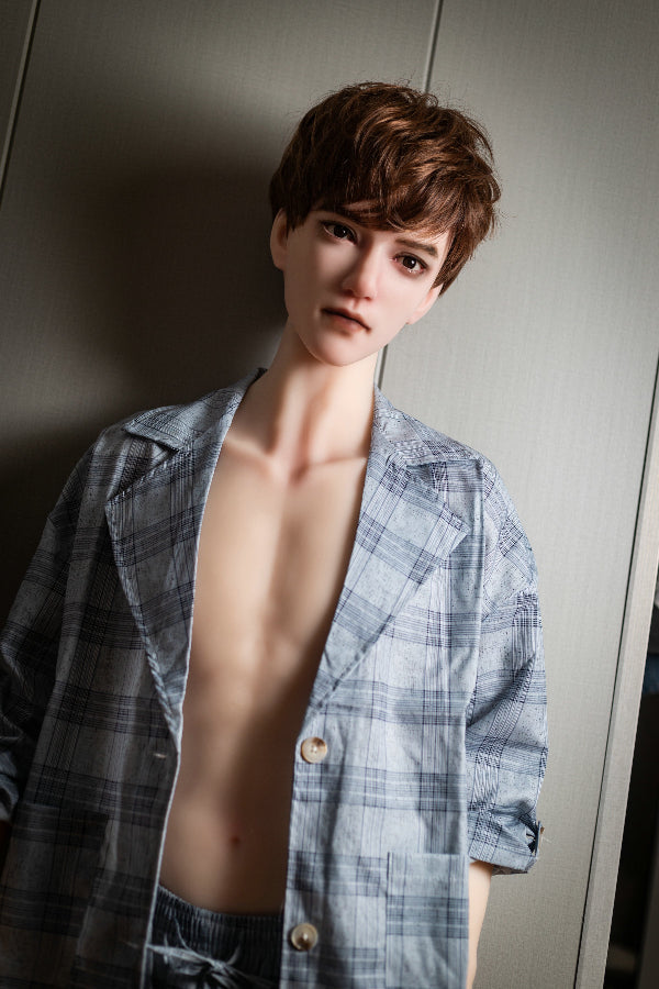 165cm/5ft5 Male Silicone Head Sex Doll - CHU QiTa