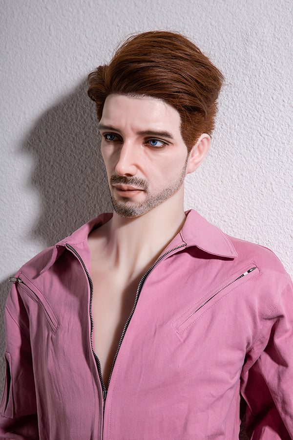 175cm/5ft9 Male Silicone Head Sex Doll - HAN QiTa