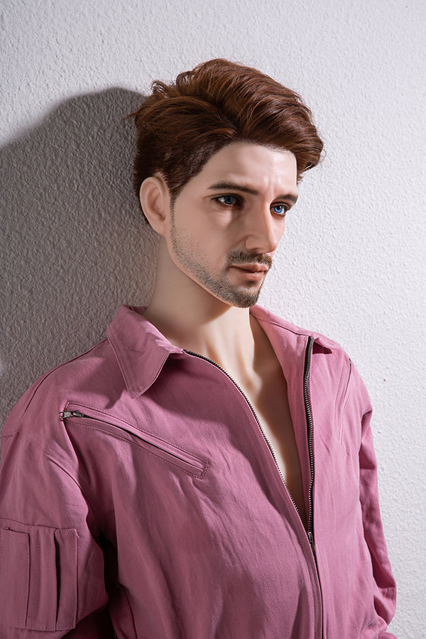 175cm/5ft9 Male Silicone Head Sex Doll - HAN QiTa