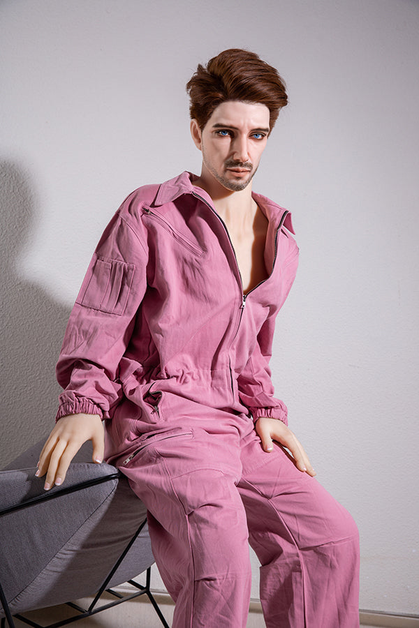 175cm/5ft9 Male Silicone Head Sex Doll - HAN QiTa