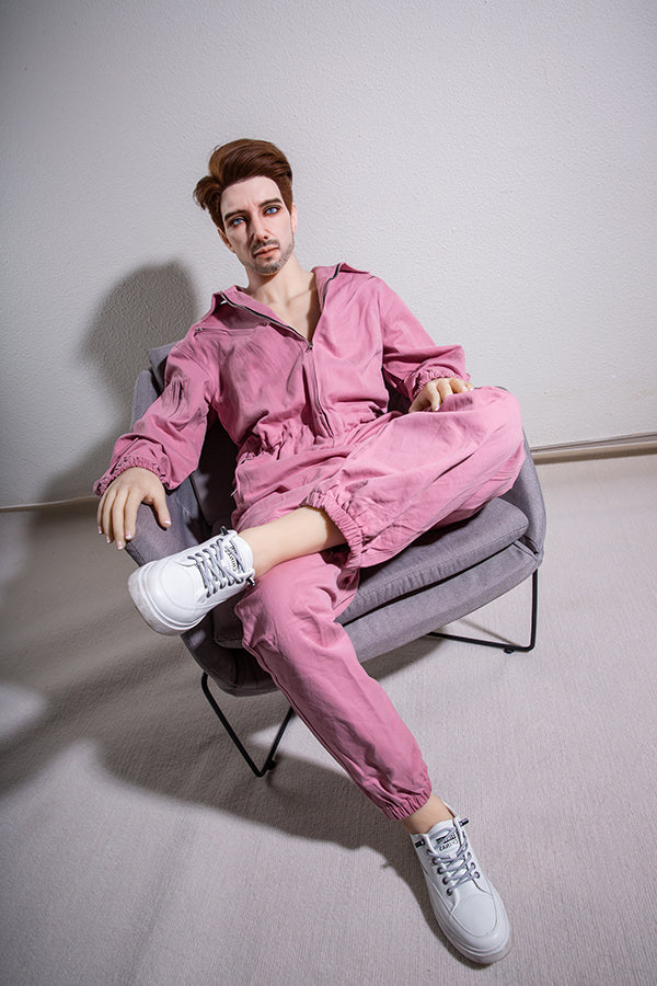 175cm/5ft9 Male Silicone Head Sex Doll - HAN QiTa