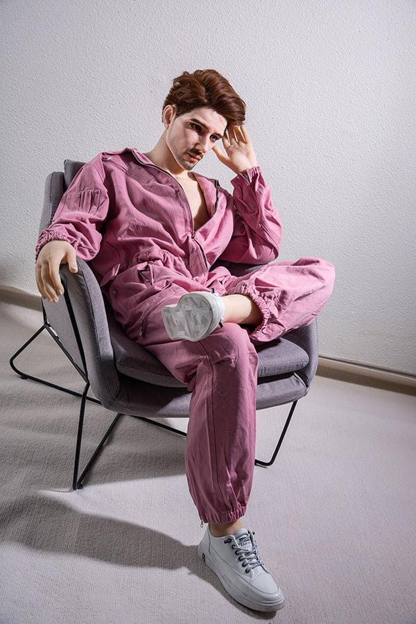 175cm/5ft9 Male Silicone Head Sex Doll - HAN QiTa