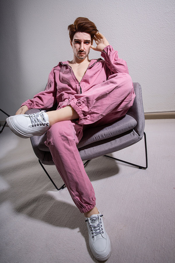 175cm/5ft9 Male Silicone Head Sex Doll - HAN QiTa