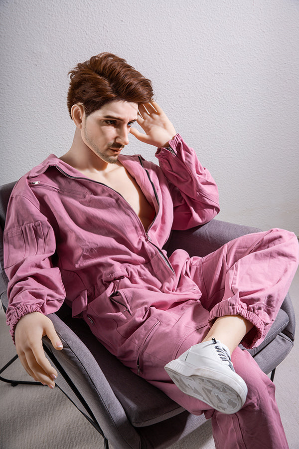 175cm/5ft9 Male Silicone Head Sex Doll - HAN QiTa