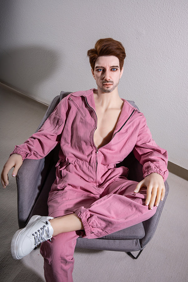 175cm/5ft9 Male Silicone Head Sex Doll - HAN QiTa