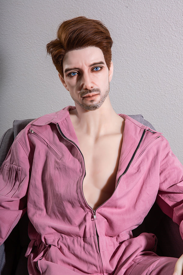 175cm/5ft9 Male Silicone Head Sex Doll - HAN QiTa