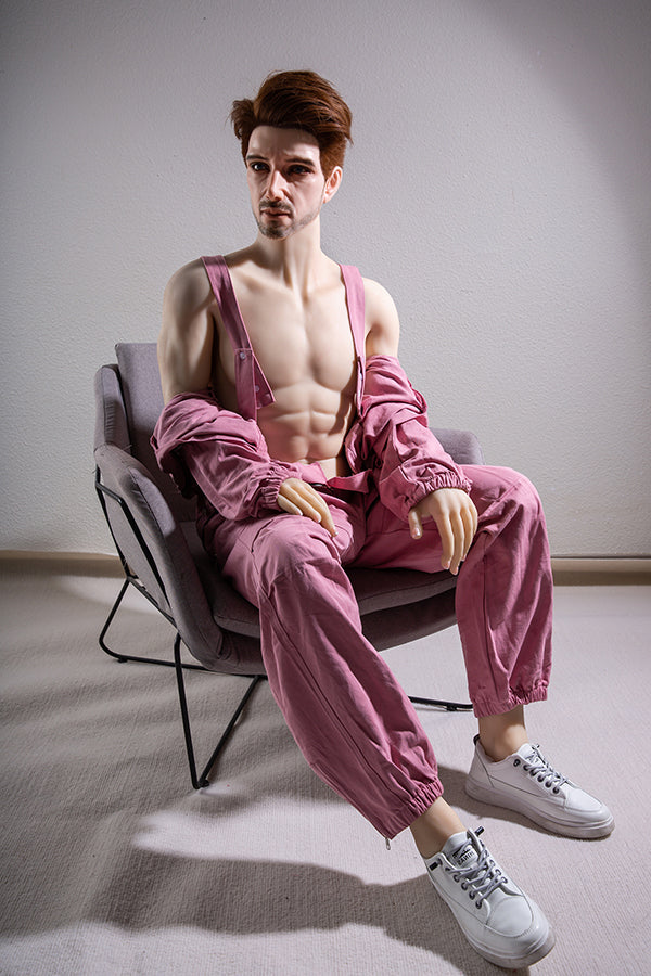 175cm/5ft9 Male Silicone Head Sex Doll - HAN QiTa