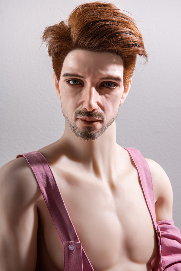 175cm/5ft9 Male Silicone Head Sex Doll - HAN QiTa