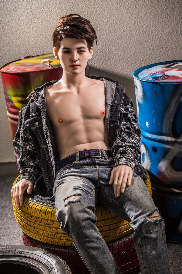 177cm/5ft9 Realistic Male Silicone Sex Doll - TANG QiTa