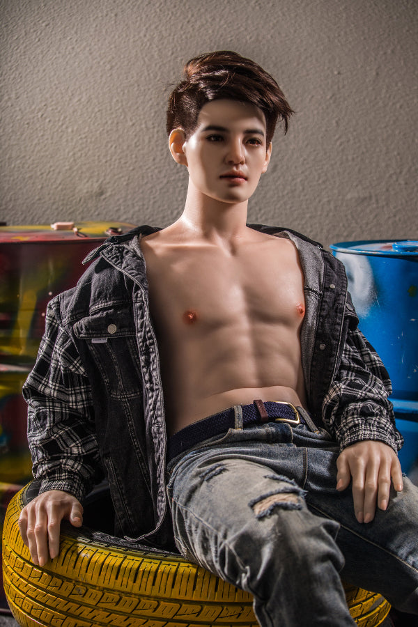 177cm/5ft9 Realistic Male Silicone Sex Doll - TANG QiTa