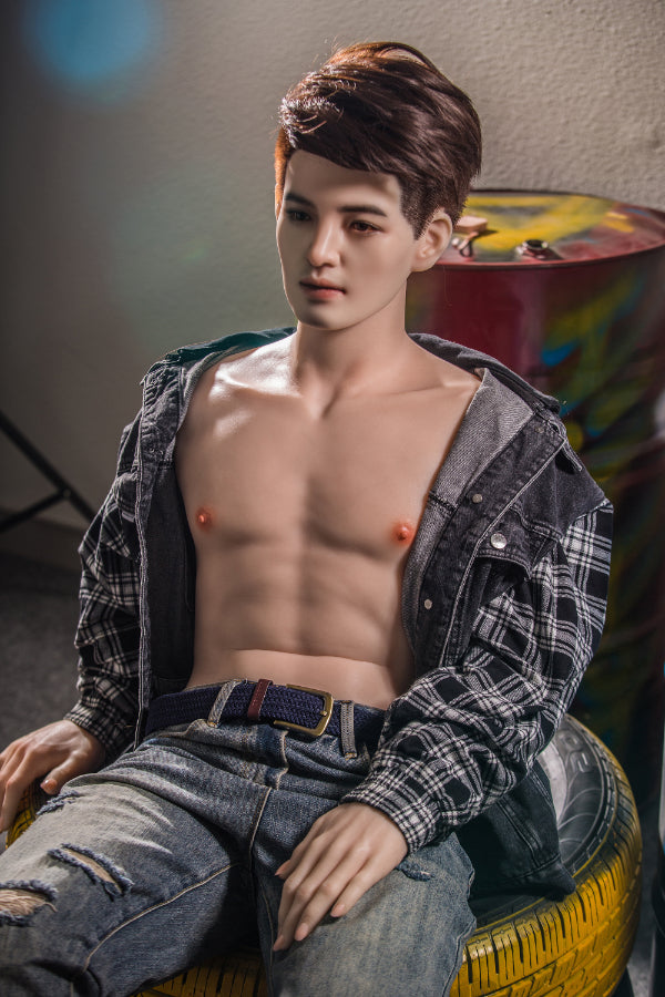 177cm/5ft9 Realistic Male Silicone Sex Doll - TANG QiTa