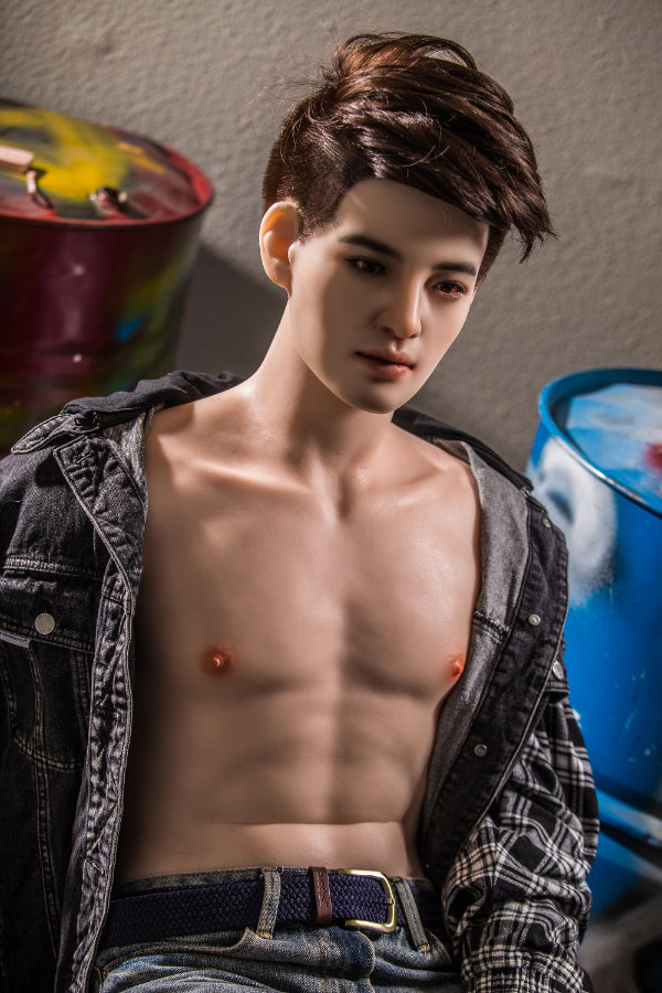 177cm/5ft9 Realistic Male Silicone Sex Doll - TANG QiTa