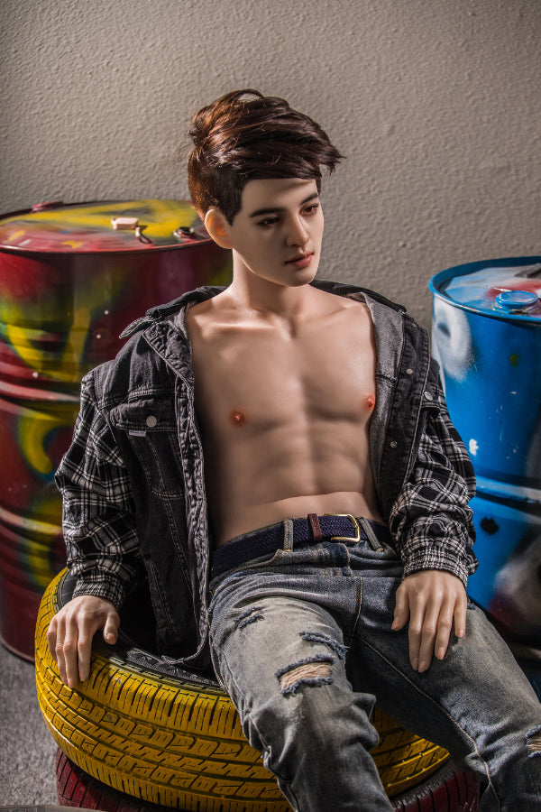 177cm/5ft9 Realistic Male Silicone Sex Doll - TANG QiTa