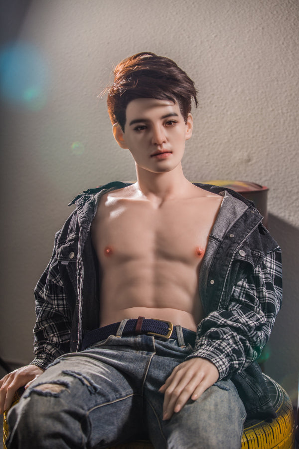 177cm/5ft9 Realistic Male Silicone Sex Doll - TANG QiTa