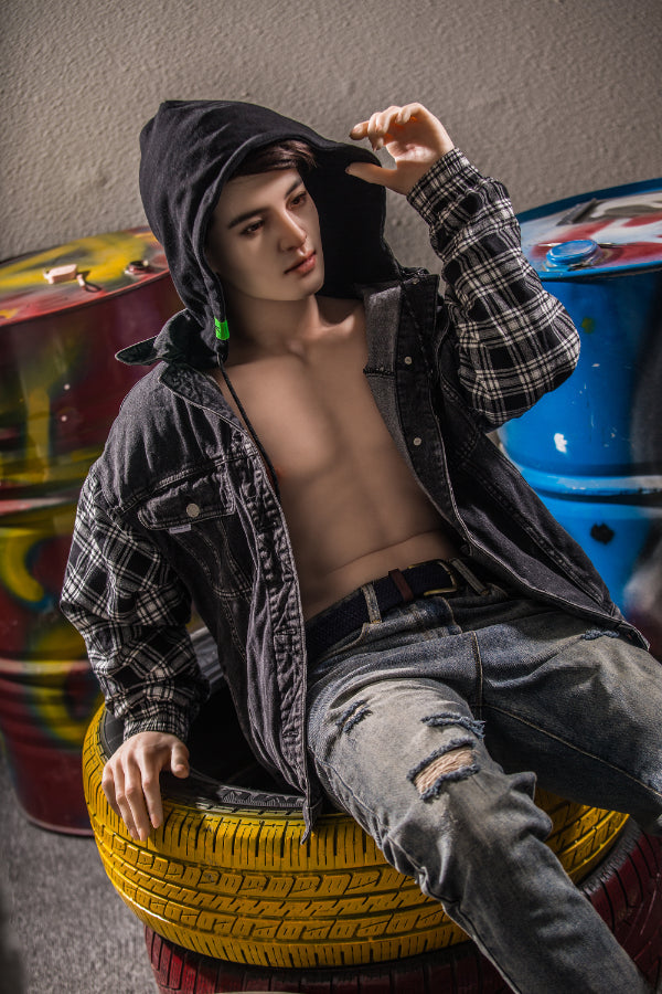 177cm/5ft9 Realistic Male Silicone Sex Doll - TANG QiTa