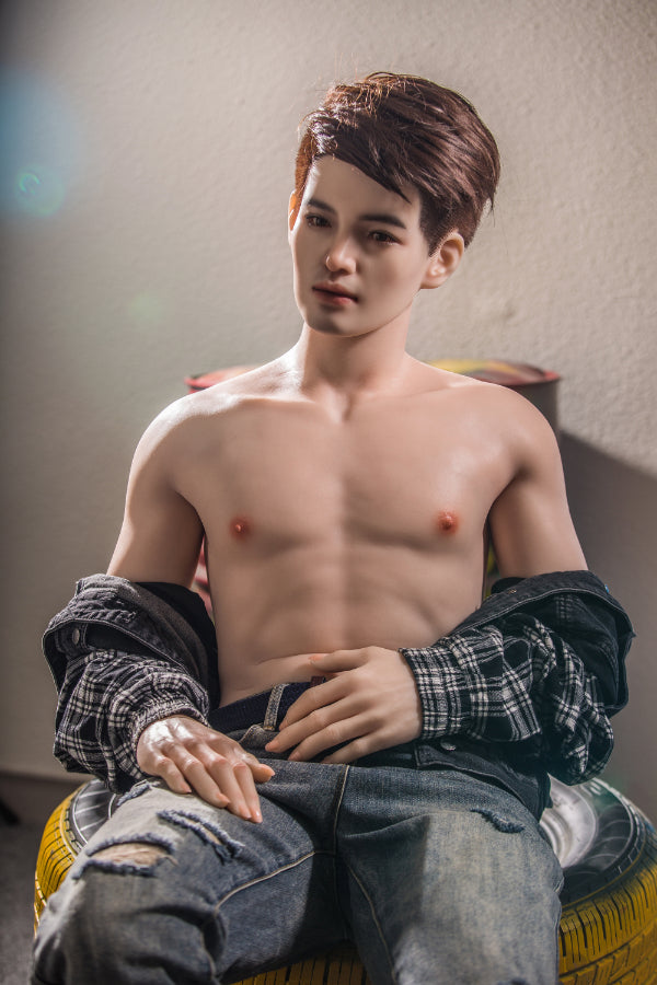 177cm/5ft9 Realistic Male Silicone Sex Doll - TANG QiTa