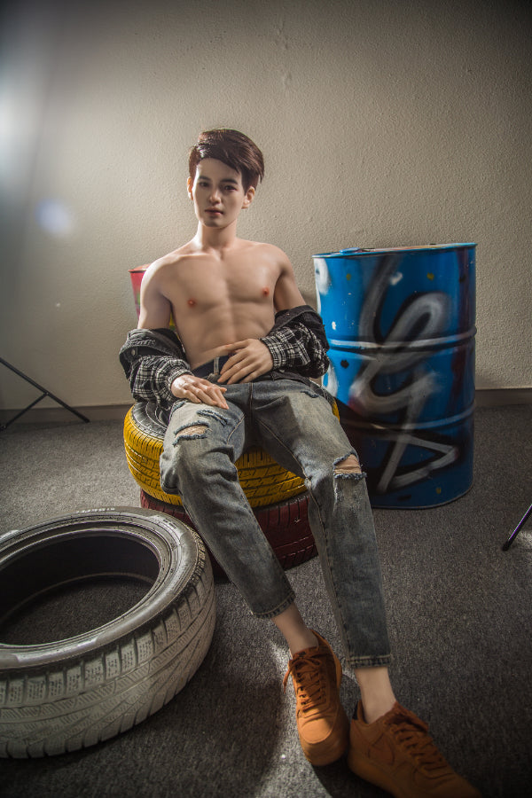 177cm/5ft9 Realistic Male Silicone Sex Doll - TANG QiTa