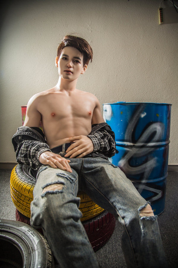 177cm/5ft9 Realistic Male Silicone Sex Doll - TANG QiTa