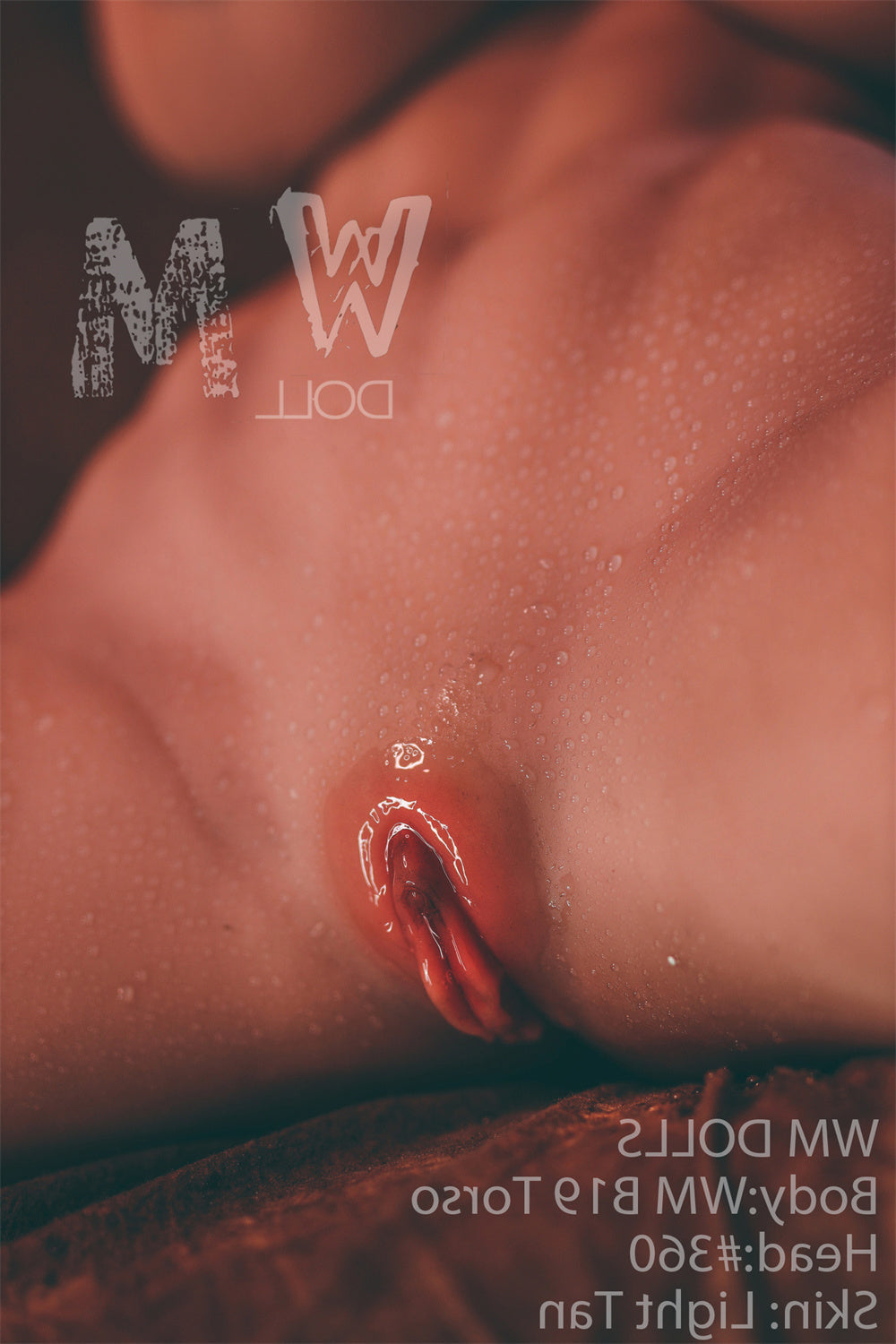 70cm/2ft4 Fuckable Tits Torso Sex Doll with #360 Head - TPE WM