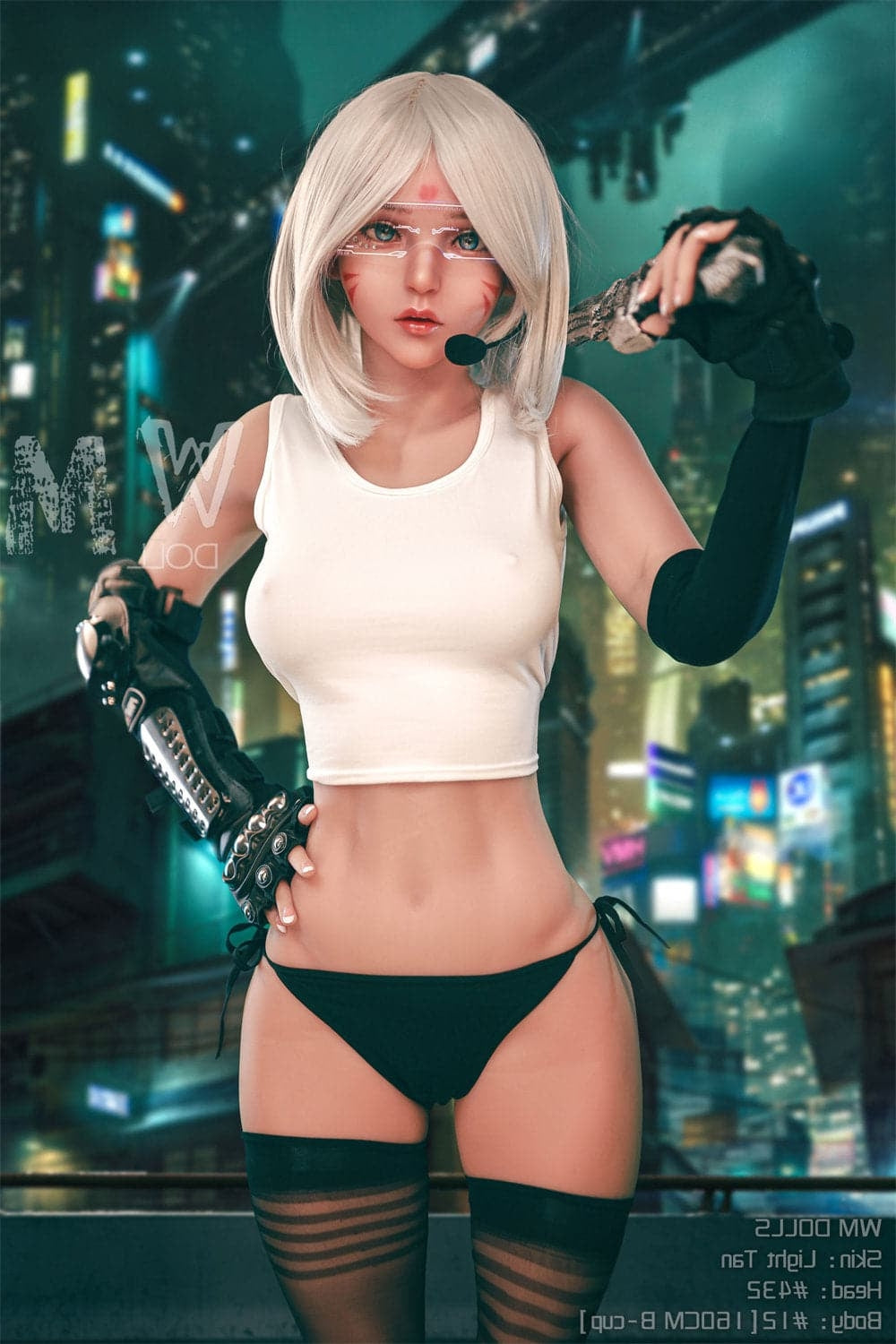 160cm/5ft3 B-cup 2B Real Life Sex TPE Doll with #432 Head WM