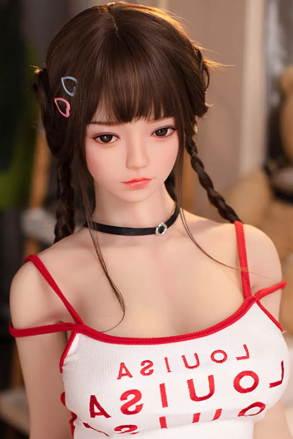 150cm/4ft11 D-cup Silicone Head Sex Doll - A6 Yui JX