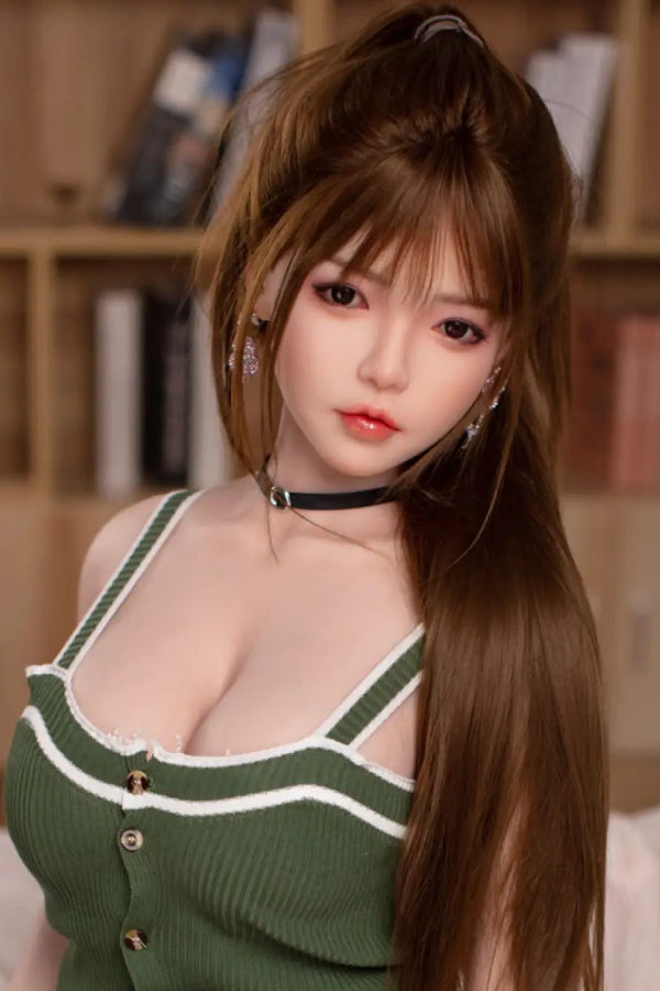 160cm/5ft3 D-cup Silicone Head Sex Doll - A25 JX