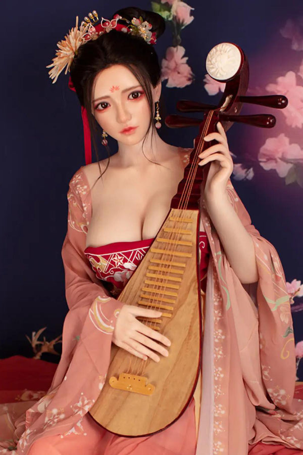 150cm/4ft11 D-cup Silicone Head Sex Doll - A34 Qi JX