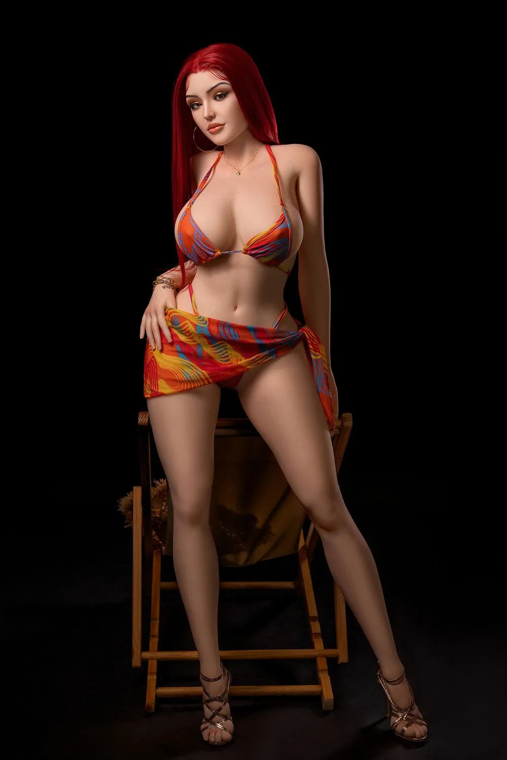 Rosretty Doll | 169cm Red Hair Mature Huge Breasts Love Doll - Helen (