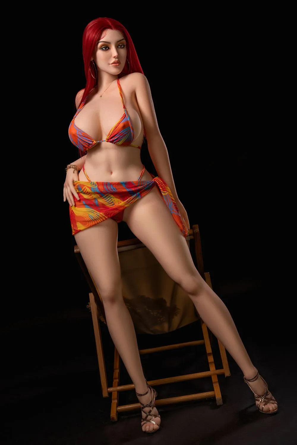Rosretty Doll | 169cm Red Hair Mature Huge Breasts Love Doll - Helen (