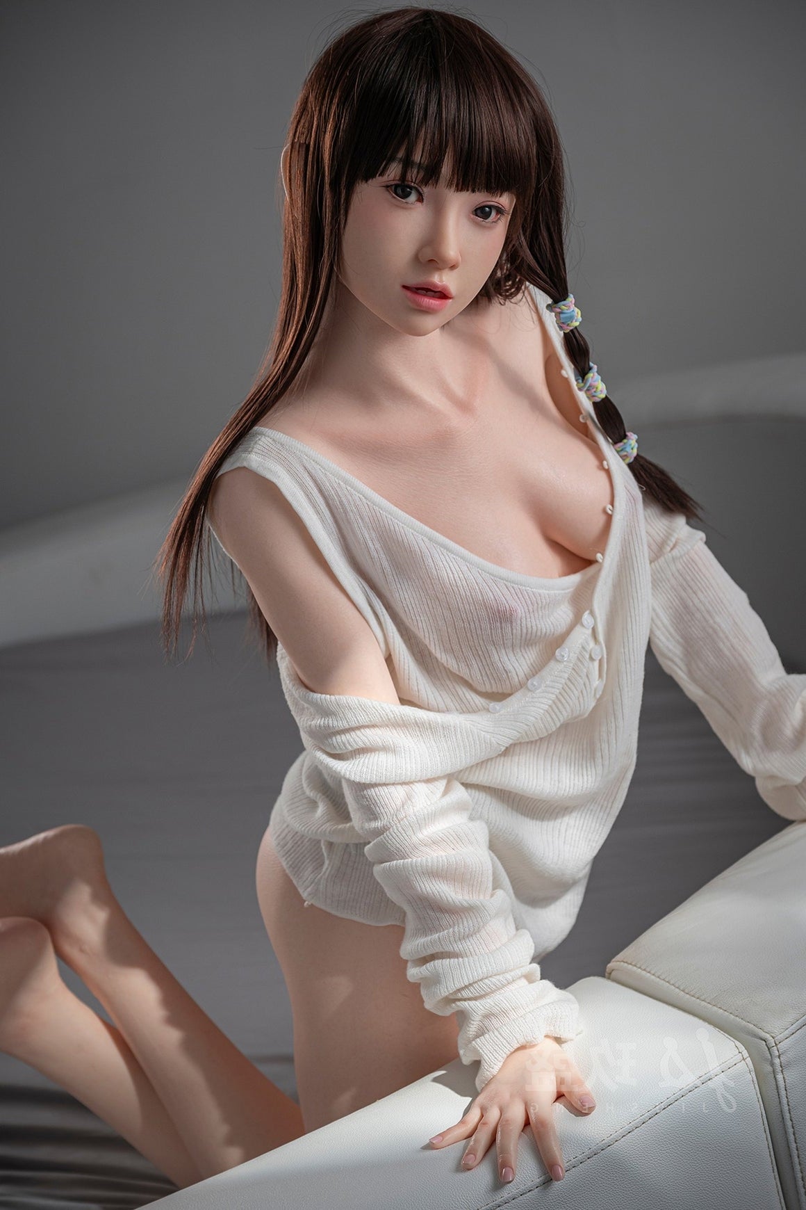 149cm/4ft11 B-Cup Silicone Sex Doll with Real Skin Texture #103B Miyu Torso Jiusheng