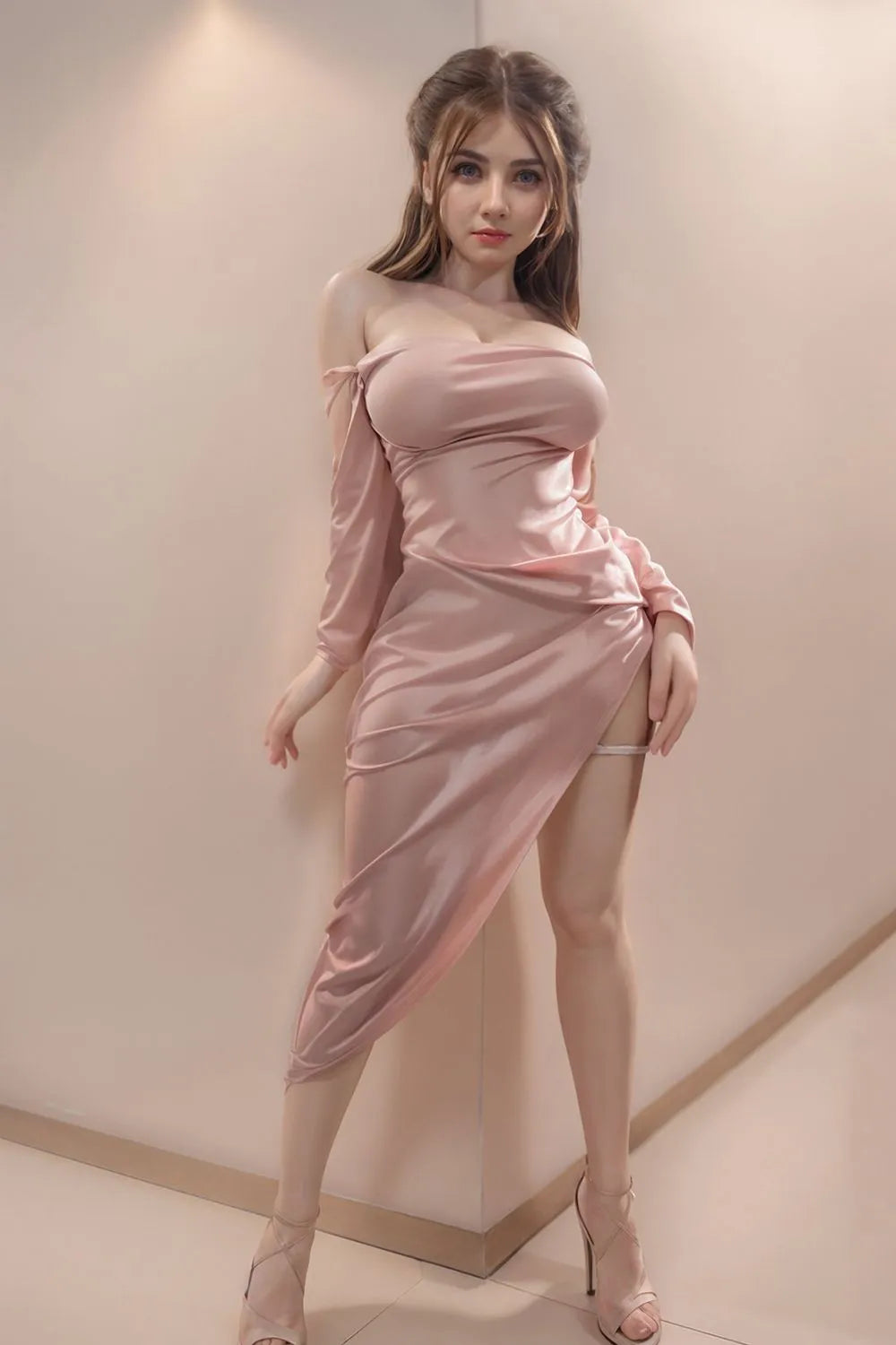 Rosretty | 164cm/5ft38 Exquisite Sex Doll with Implanted Hair - Hedy