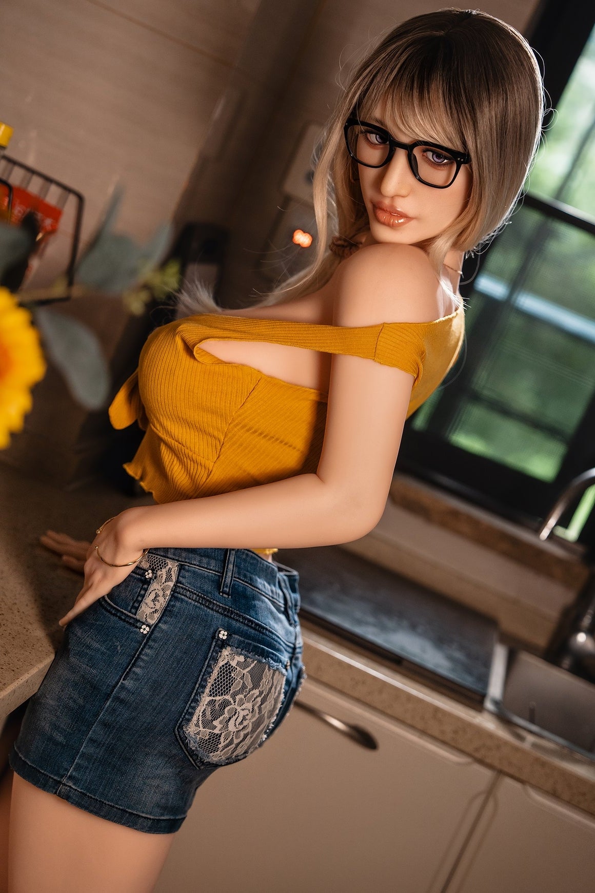 170cm/5ft7 D-cup Medium Breast TPE Sex Doll – #293 SY