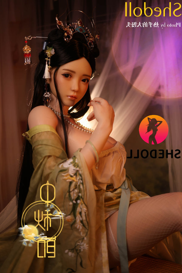 163cm/5ft4 H-cup Silicone Head Chinese Sex Doll - Qingning SHEDOLL